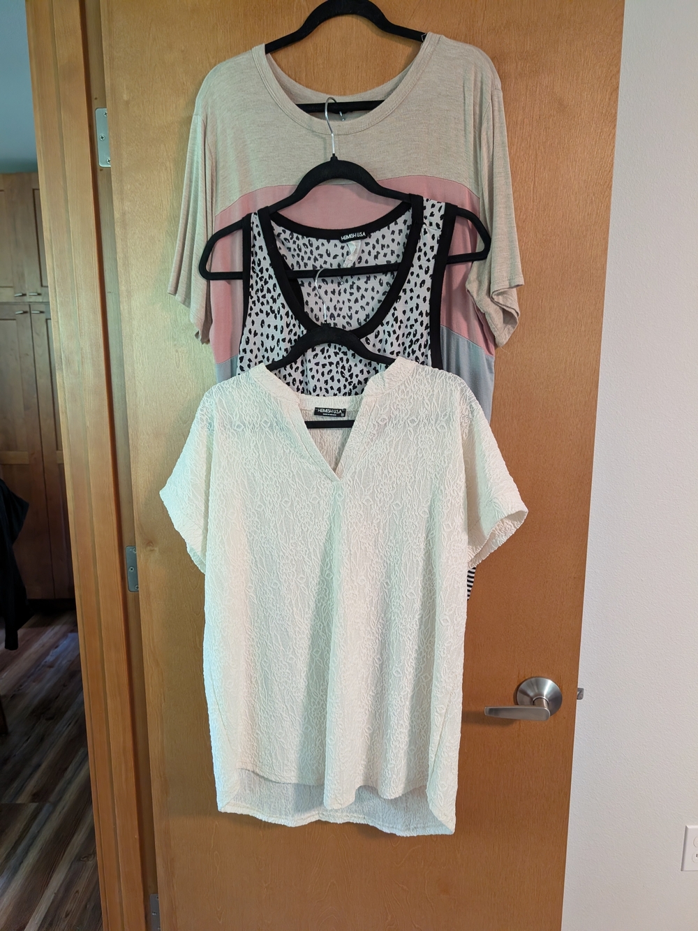 HEIMISH USA Set Of 3 Women's Tops XL And 1XL